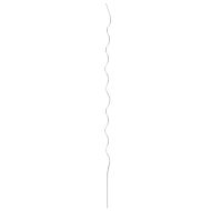 50 бр Спирални колчета за растения, 170 см, поцинкована стомана