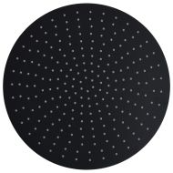 Rainshower душ пита, инокс, 40 см, кръгла, черна