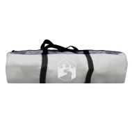 Парти палатка, бяло и сиво, водоустойчива