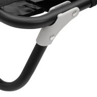 Кучешко легло, сгъваемо, антрацит, Оксфорд плат и стомана