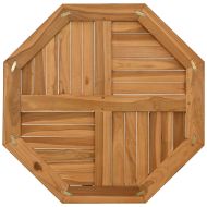 Плот за маса 70x70x2,5 см осмоъгълен масивен бук