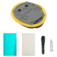 Надуваем гимнастически дюшек с помпа 100x60 см PVC зелен