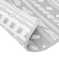 Килим за открито, ARAKIL сив, Ø160 см, PP