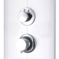 Душ панел, 25x43x110 см, сребрист