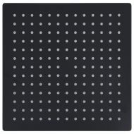 Rainshower душ пита, инокс, 30x30 см, квадратна, черна