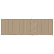 Градински шезлонг с масичка и шалте, импрегнирано борово дърво