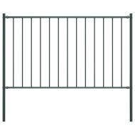 Ограден панел Woerden със стълбове, стомана 1,7x1 м, антрацит