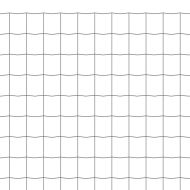 Евромрежа, стомана, 25x1,2 м, сива