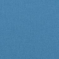 Възглавници за столове 2 бр меланж сини 100x50x4 см плат