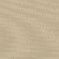 Прибираща се странична тента, бежова, 120x1000 см