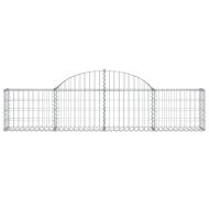 Габионни кошници арка 7 бр 200x30x40/60 см поцинковано желязо