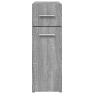 Аптекарски шкаф, сив сонома, 20x45,5x60 см, инженерно дърво