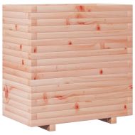 Градинска кашпа, 70x40x72 см, масивна дугласка дървесина