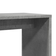 Странични маси 2 бр бетонно сиво 50x30x50 см инженерно дърво