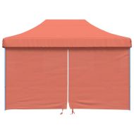 Сгъваема парти шатра pop-up с 4 странични стени теракота