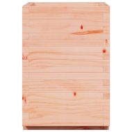 Градинска кашпа, 50x50x72,5 см, масивна дугласка дървесина