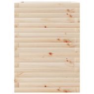 Градинска кашпа 50x50x68,5 см масивна борова дървесина