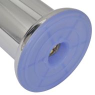 Кръгли крака за диван, 8 бр, хром, 60 мм