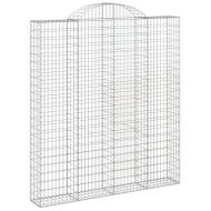 Габионни кошници арка 7 бр 200x30x220/240 см поцинковано желязо