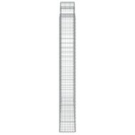 Габионни кошници арка 7 бр 200x30x220/240 см поцинковано желязо