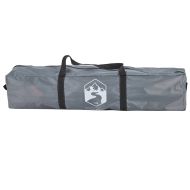 Къмпинг палатка 3-местна сиво-оранжева бързо освобождаване