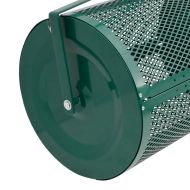 Разпръсквач за компост 75L зелен Ø40x60 см стомана