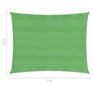Платно-сенник, 160 г/м², светлозелено, 2x3 м, HDPE