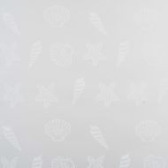 Ролетна щора за баня, 100x240 см, морски звезди