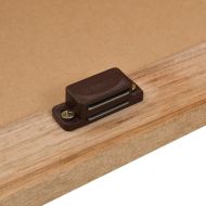 Шкаф за мивка, орехово дърво масив, 66x29x61 см