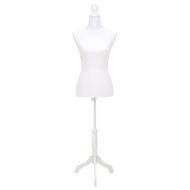 Дамски манекен бюст, бял