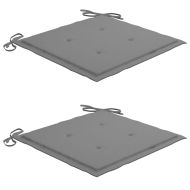 Сгъваем трапезен комплект с възглавници, 3 части, тик масив