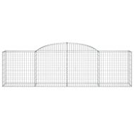 Габионни кошници арка 17 бр 300x50x80/100 см поцинковано желязо