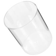 Стъклени буркани за съхранение с коркови капаци, 6 бр, 650 мл