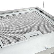 Висящ аспиратор островен LCD сензор 37 см неръждаема стомана