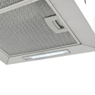 Висящ аспиратор островен LCD сензор 55 см неръждаема стомана