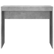 Бюро, бетонно сиво, 90x40x72 см, инженерно дърво