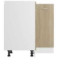 Ъглов долен шкаф "Lyon" дъб сонома 75,5x75,5x81,5 см, инженерно дърво