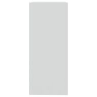 Библиотека/разделител за стая, бяла, 40x30x72 см