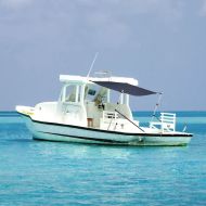 T-Top удължение за сенник син 170x170x(115-183) см