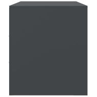 ТВ шкаф, антрацит, 67x39x44 см, стомана