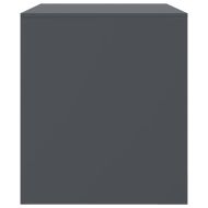 ТВ шкафове 2 бр антрацит 67x39x44 см стомана