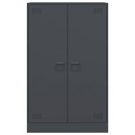 Бюфет, антрацит, 67x39x107 см, стомана