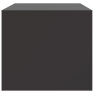 Маса за кафе, черна, 67x50x44 см, стомана