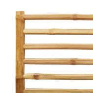 Градински трапезен комплект от 5 части, бамбук