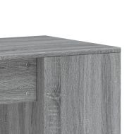 Бюро, сив сонома, 102x50x75 см, инженерно дърво