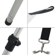 T-Top удължение за сенник бял 170x170x(115-183) см