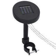 Шатра със завеси и LED светещи стрингове, 3х3 м, антрацит