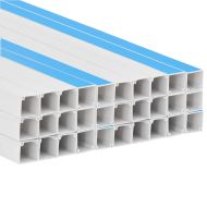 Кабелен канал самозалепващ 15x10 мм 30 м PVC