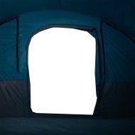 Семейна палатка, тунелна, 7-местна, синя, водоустойчива