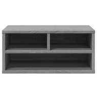 Стойка за принтер, сив сонома, 49x40x22,5 см, инженерно дърво